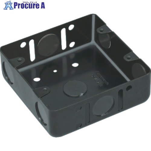 Panasonic 塗装2コ用スイッチボックス カバーなし DS4821B 1個 ■▼627-1259 【送料都度見積】 ●YA513