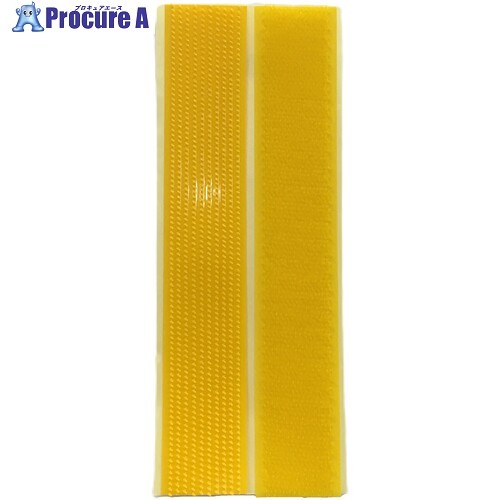 ユタカメイク マジックテープ マジロック#15RP黄 25mm×15cm 黄 G-202 Y 100個 ■▼113-3908 【送料都度見..