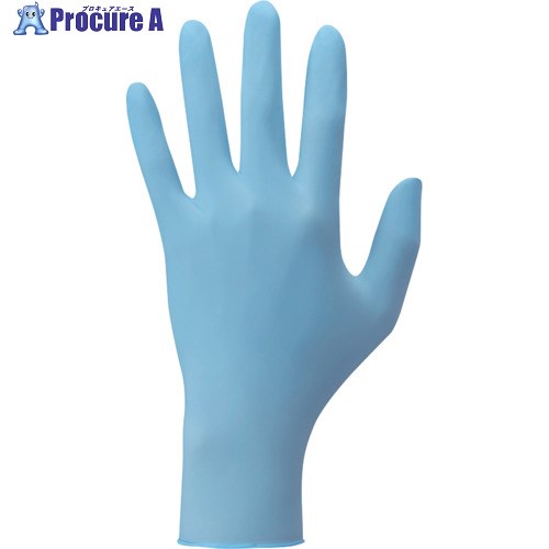 SHOWA 耐薬品手袋 ニトリルゴム製化学防護手袋 使いきりタイプ 100枚入 Lサイズ CD700-L B 1箱 ▼681-2344【代引決済不可】