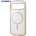ELECOM Google Pixel 9用タフスリムライトケース フレームカラー MAGKEEP ホワイト PM-P242TSFCMWH1 1個 ■▼699-...