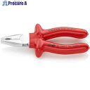 KNIPEX 絶縁ペンチ 1000V絶縁 ディップコートハンドル 160mm 0307-160 1丁 ▼835-6467