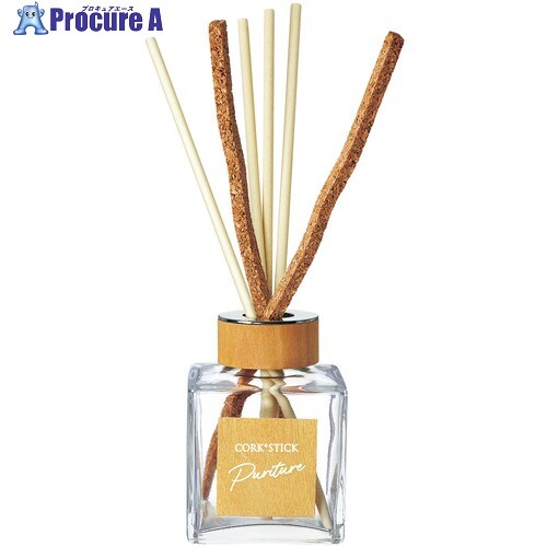 アース 芳香剤 Sukki-ri!CORK+STICK-Puriture-「木漏れ日の中で」 590114 20箱 ■▼698-9322 【送料都度見積】