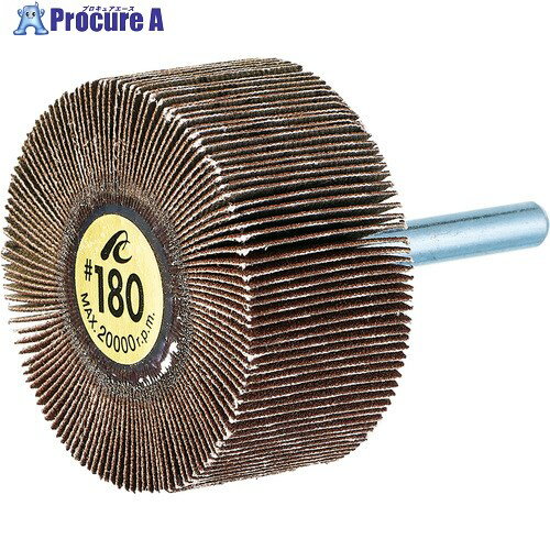 AC フラップホイル 軸径6mm #80 外径30×幅25×軸長40 AF3025-80 5個 ▼306-3879