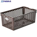 SANKO pla 432674 フランクバスケット深型NO.1 ブラウン 135×285×118mm 43267 1個 ▼412-1599