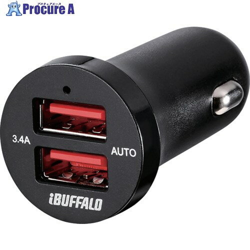 BUFFALO 3.4A åUSB®Ŵ AutoPowerSelectǽ 2ݡȥ ֥å BSMPS34...