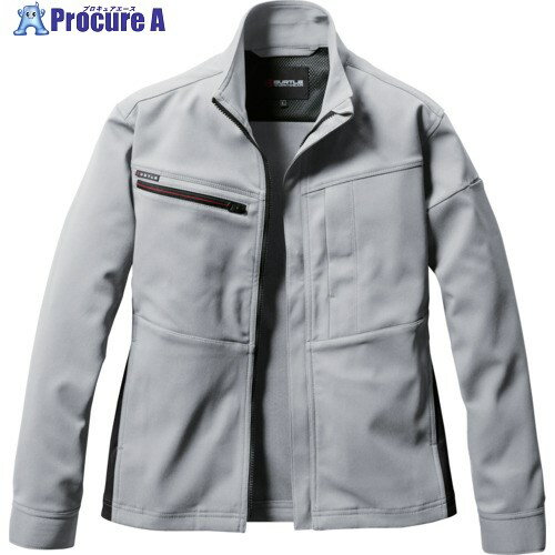 BURTLE ジャケット9711-60-Sアッシュグレー 9711-60-S 1着 ■▼694-1850 【送料都度見積】