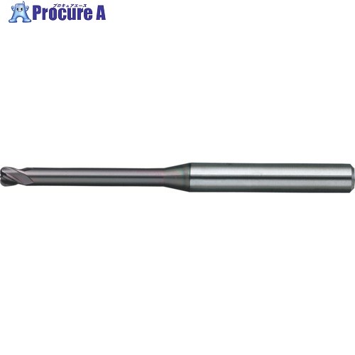 NS 無限コーティングプレミアム高硬度用4枚刃ロングネックラジアスエンドミル MHRH430R2.5XR0.1X15 1本..
