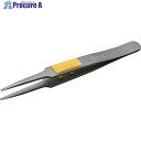 アネックス ラバーグリップ付ステンレスピンセット先丸型120mmフッ素加工 226 1本 ▼829-1732