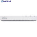 BUFFALO 10/100Mbps対応 スイッチングHub プラスチック筐体/電源内蔵モデル 8ポート ホワイト LSW4-TX-8NP/WH 1台 ▼532-7127