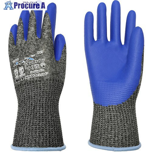トワロン 耐切創手袋 MagneXTSURUGI 7/S (12双入) 551-S 1袋 ▼697-7972