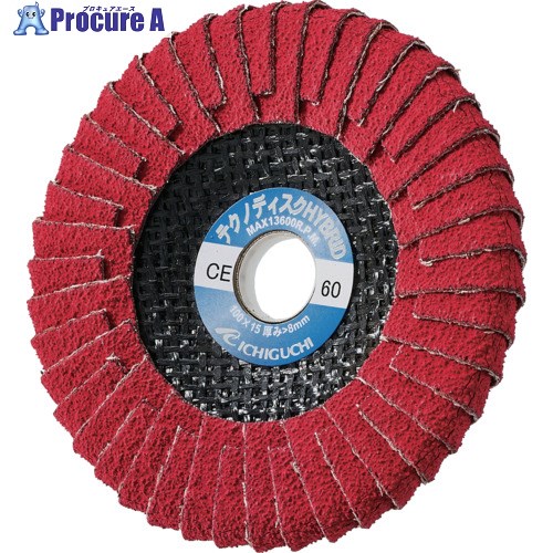 AC テクノディスクHYBRID CE 100×15 #60 HB10015-CE-60 5枚 ▼833-8111