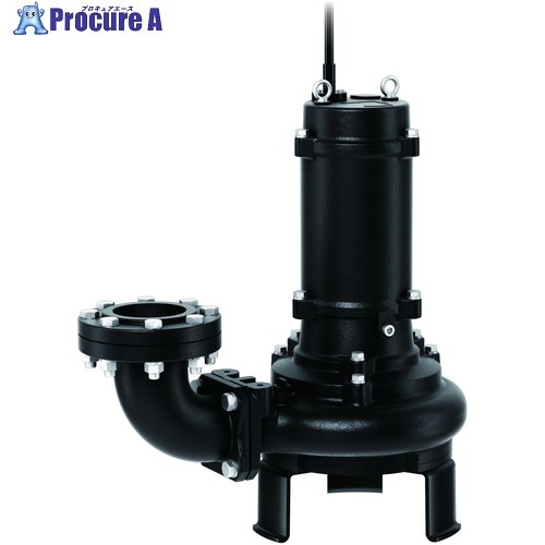 ツルミ 水中ノンクロッグ型スマッシュポンプ 50HZ 口径80mm 三相200V 80BN42.2-52/80MM 50HZ 1台 ■▼680..