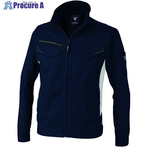 XEBEC 長袖ブルゾン1534-19-SS ディープネイビー 1534-19-SS 1着 ■▼696-7349 【送料都度見積】