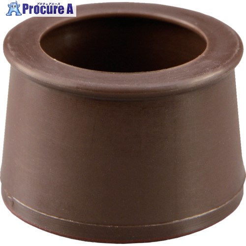 光 スライドクッション丸キャップ茶L 29〜32mm KMSL-2932 1パック ▼820-155
