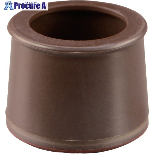 光 スライドクッション丸キャップ茶M 25〜28mm KMSM-2528 1パック ▼820-156