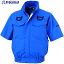 XEBEC 空調服半袖ブルゾン(ハーネス対応)XE98107-46-L ロイヤルブルー XE98107-46-L 1着 ■▼696-2390 【送料都度見積】(4)