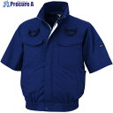 XEBEC 空調服半袖ブルゾン(ハーネス対応)XE98107-19-3L ディープネイビー XE98107-19-3L 1着 ■▼696-2447 【送料都度見積】(4)