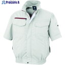 XEBEC 空調服半袖ブルゾンXE98032-22-3L シルバーグレー XE98032-22-3L 1着 ■▼697-3590 【送料都度見積】(4)