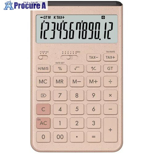 オフィス・住設用品 オフィス備品メーカー名カシオ計算機（株）プラス名称 カシオ商品名カシオ　電卓　デザイン電卓Comfy　ピンク型式JT200TPKNメーカー希望小売価格【税抜】open（税抜）オレンジブック年　ページ発注コード698-3883JANコード4549526619113特長●調和を意識した電卓●環境に配慮したエコ素材を活用用途●計算業務仕様●桁数：12●縦(mm)：173●横(mm)：105●厚さ(mm)：13.8●色：ピンク材質●再生樹脂セット内容／付属品注意原産国中国重量納期目安お取寄品（3〜5営業日）※欠品時別途連絡