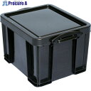 RUP コンテナ Really Useful Box 35L ブラック 35BLK 1個 ▼856-2756