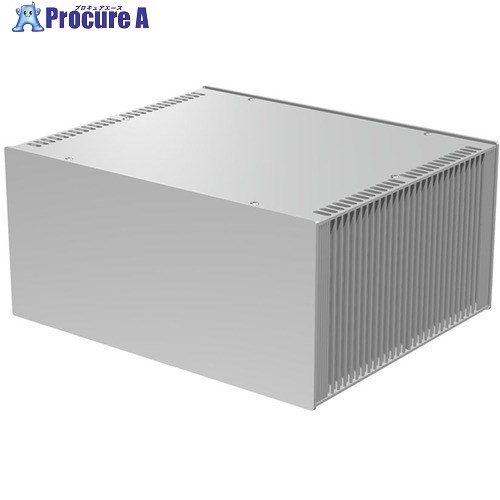 タカチ 縦型ヒートシンク式アルミサッシケース シルバー HY133-28-23SS 1台 ■▼196-0692