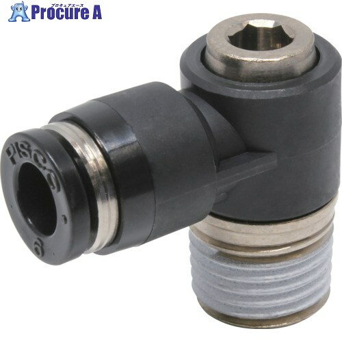 PISCO チューブフィッティング POL6-02W 10個 ■▼556-6644 【送料都度見積】