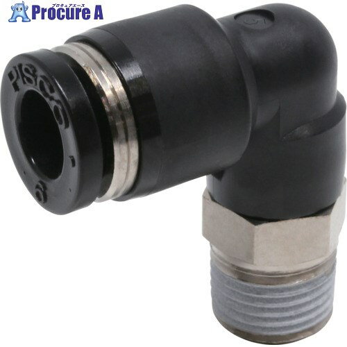 PISCO チューブフィッティング帯電防止 PL6-01EG 10個 ■▼558-0988 【送料都度見積】