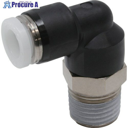 PISCO チューブフィッティング PL1/4-02W 10個 ■▼558-4149 【送料都度見積】