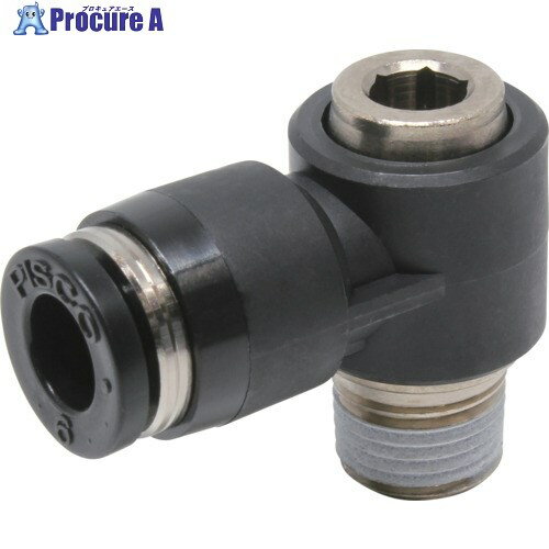 PISCO チューブフィッティング POL6-01W 10個 ■▼559-3641 【送料都度見積】