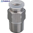 PISCO ワンタッチ継手 チューブフィッティングPP/SUS304 PPC1/2-03SUS 1個 ■▼658-5887 【送料都度見積】
