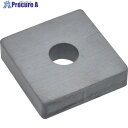 TRUSCO フェライト磁石 角形・穴あり 40mmX40mmX10mm 1個入 TF40KA40-1P 1個 ▼415-1909