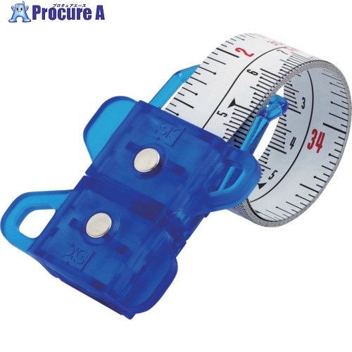 SK スパイラルメジャー 尺相当目盛 ブルー SMT-1910SBL 1個 ▼610-0478