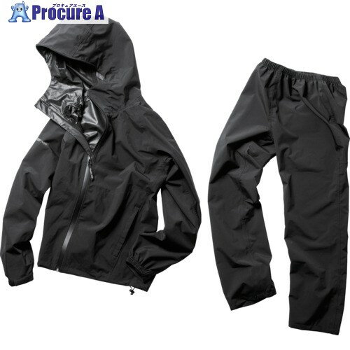 Makku フレックスフィットレインスーツ ブラック M AS51301I 1着 ▼667-2038 Makku フレックスフィットレインスーツ ブラック M AS51301I 1着 ▼667-2038