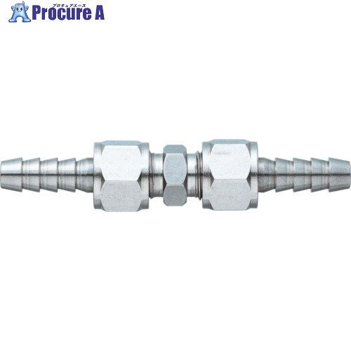 近畿 ステンレス中間ニップルホースジョイント NO.7S 1/8 1個 ■▼420-8888 【送料都度見積】