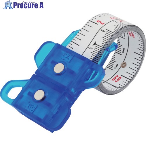 SK スパイラルメジャー 尺相当目盛 ブルー SMT-1920SBL 1個 ▼610-0455