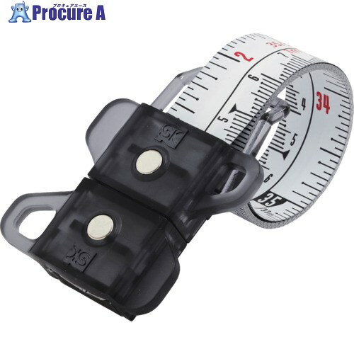 SK スパイラルメジャー 尺相当目盛 グレー SMT-1910SGY 1個 ▼610-0456