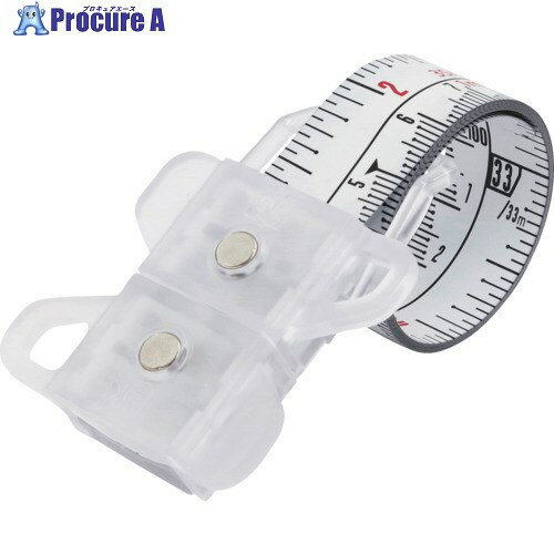 SK スパイラルメジャー 尺相当目盛 ホワイト SMT-1910SWH 1個 ▼610-0472