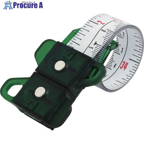 SK スパイラルメジャー 尺相当目盛 グリーン SMT-1910SGR 1個 ▼610-0477