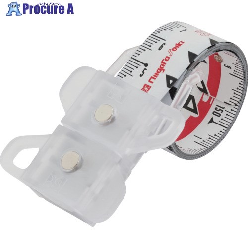 SK スパイラルメジャー 標尺目盛 ホワイト SMT-1915HWH 1個 ▼610-0481