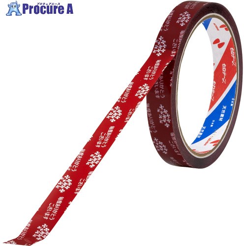 ニチバン ニチバン セロテープ ストアテープ 大巻 15mm×35m 1巻入 柄:花ビラ(赤) ST-7 ST-7 10巻 ■▼690..