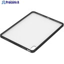 ナカバヤシ iPadAir11用背面衝撃吸収ケース iPadAir11用衝撃吸収背面ケース ブラック TBC-IPA24103BK 1個 ■▼691-7326 【送料都度見積】