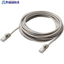 ELECOM CAT5e準拠やわらかLANケーブル5m(ライトグレー) LD-CTY/LG5 1本 ■▼539-6816