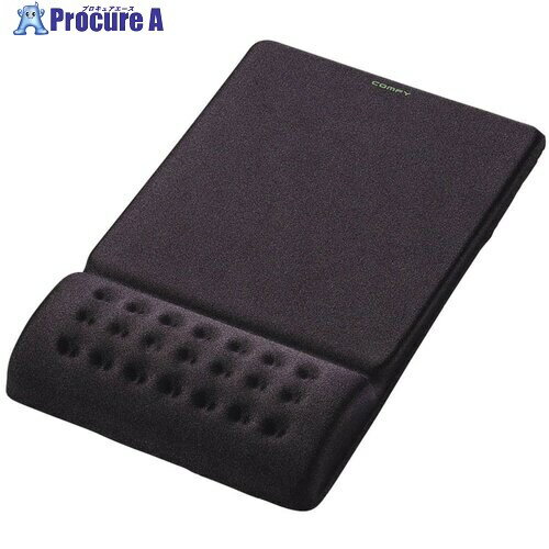 ELECOM COMFYマウスパッド ブラック MP-095BK 1枚 ▼540-4011