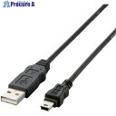 ELECOM EURoHS指令準拠USB2.0準拠ケーブルブラック USB-ECOM550 1本 ■▼541-2773【代引決済不可】