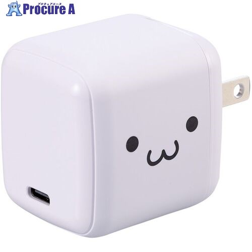 ELECOM AC充電器 スマホ・タブレット用 USB PD 65W USB-C1ポート しろちゃん MPA-ACCP8565WF 1個 ■▼666-3016 ELECOM AC充電器 スマホ・タブレット用 USB PD 65W USB-C1ポート しろちゃん MPA-ACCP8565WF 1個 ■▼666-3016