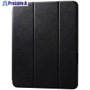 ELECOM 13インチiPad Air(M2)用フラップケース Apple Pencil収納 スリープ対応 ブラック TB-A24XSABK 1個 ■▼685-0783