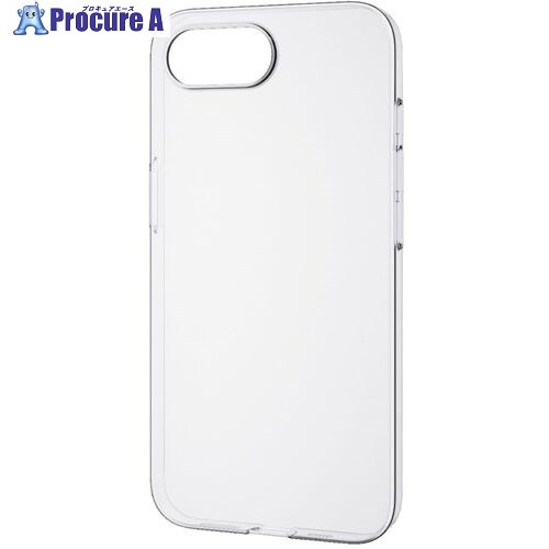 ELECOM ハードケース iPhone 16e用 極薄 0.6mm クリア PM-A25SPV06CR 1個 ■▼690-7951