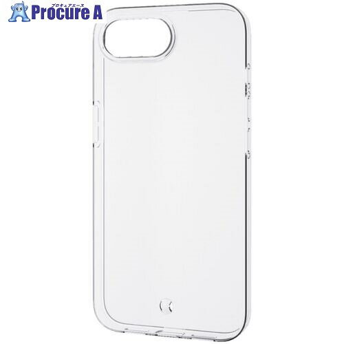 ELECOM ソフトケース iPhone 16e用 極み クリア PM-A25SUCTCR 1個 ■▼691-4332