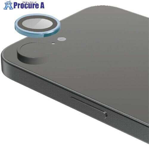 ELECOM 󥺥饹ե iPhone 16e ᥿å֥롼 PM-A25SFLLGBUM 1 691-5848