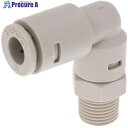 PISCO チューブフィッティングケミカル エルボチューブ6MMネジR1/8 APL6-01 1個 ▼818-1027